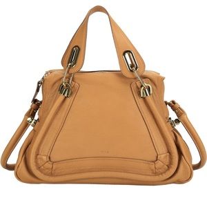 Chloe Leather Medium Paraty 2 way bag